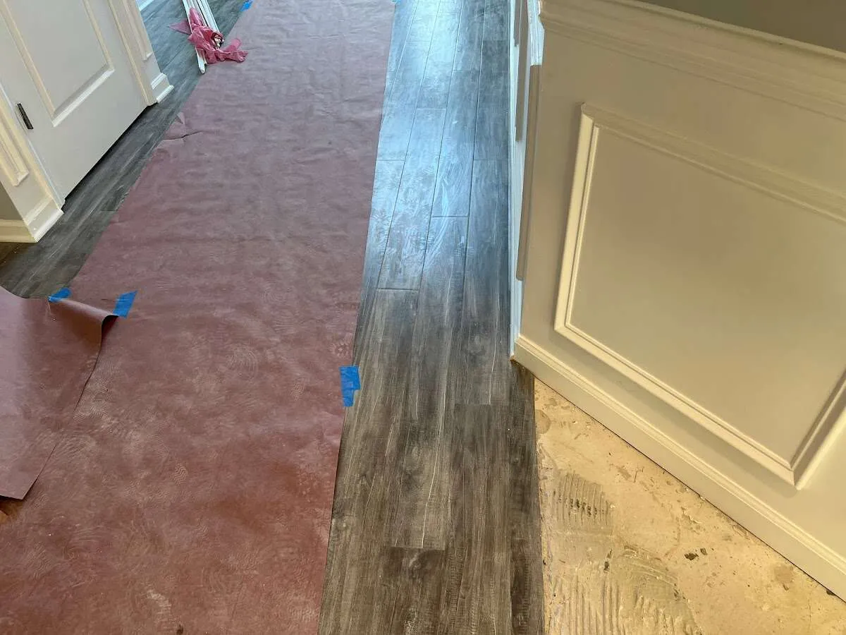 Completed marble shower restoration in Cottage Lake